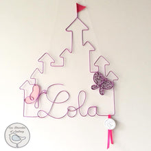 Charger l'image dans la galerie, Mobile Prénom Château de Princesse à personnaliser