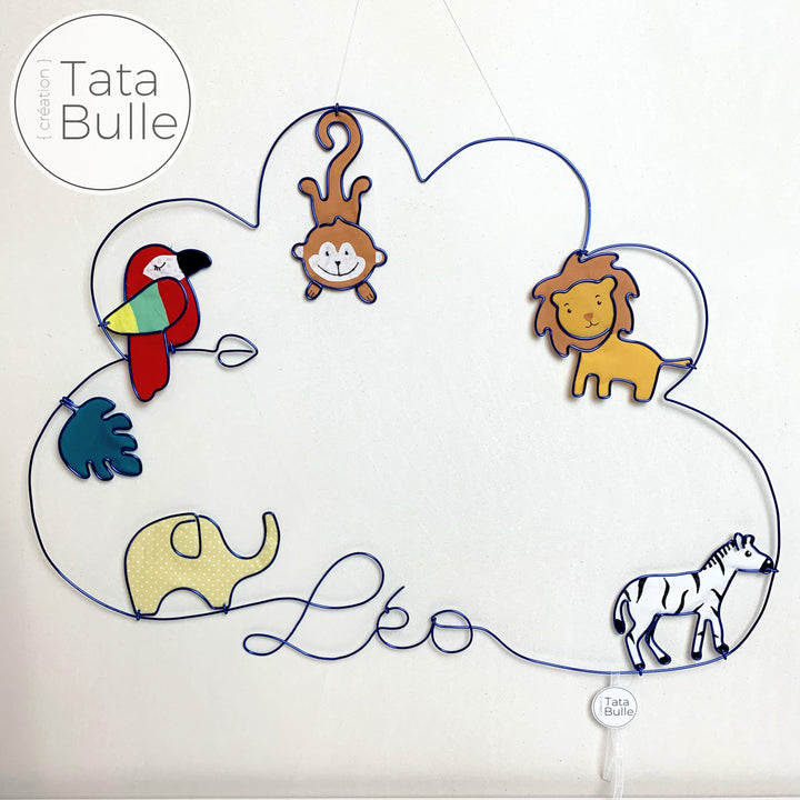 Mobile Prénom Nuage géant à personnaliser