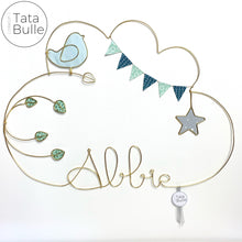 Charger l'image dans la galerie, Mobile Prénom Nuage à personnaliser