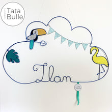 Charger l'image dans la galerie, Mobile Prénom Nuage à personnaliser