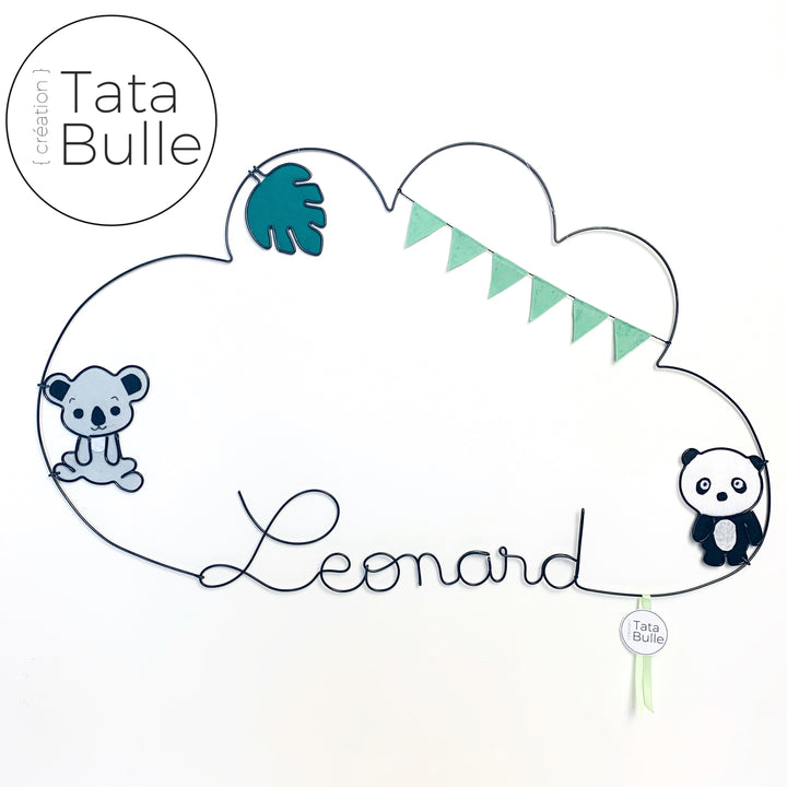 Mobile Prénom Nuage à personnaliser