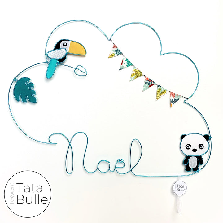 Mobile Prénom Nuage à personnaliser