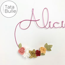 Charger l'image dans la galerie, Prénom Double Fleuri à personnaliser
