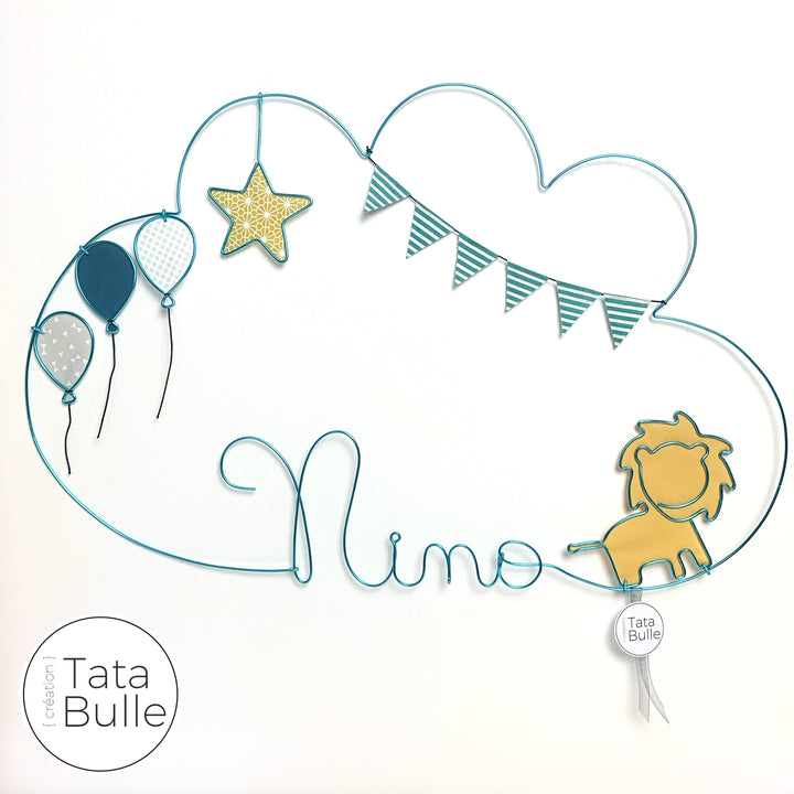 Mobile Prénom Nuage à personnaliser