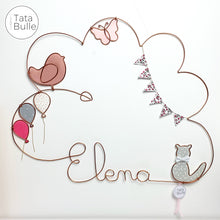 Charger l'image dans la galerie, Mobile Prénom Nuage XL à personnaliser