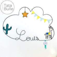 Charger l'image dans la galerie, Mobile Prénom Nuage à personnaliser