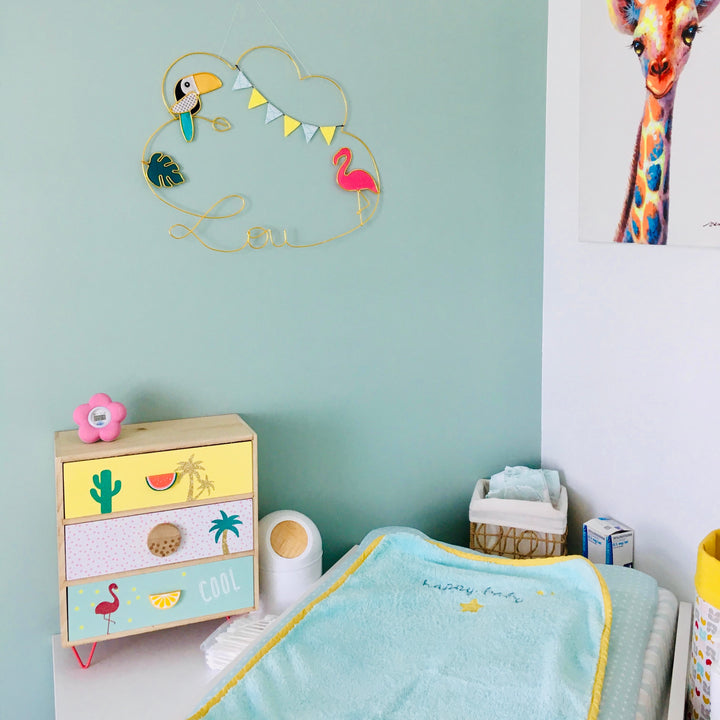 Mobile Prénom Nuage à personnaliser