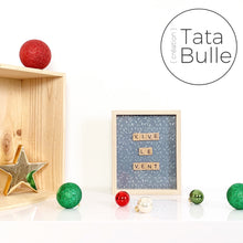 Charger l&#39;image dans la galerie, Cadre Scrabble citation - Vive Le Vent