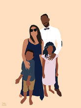 Charger l&#39;image dans la galerie, Illustration personnalisée - Quatuor