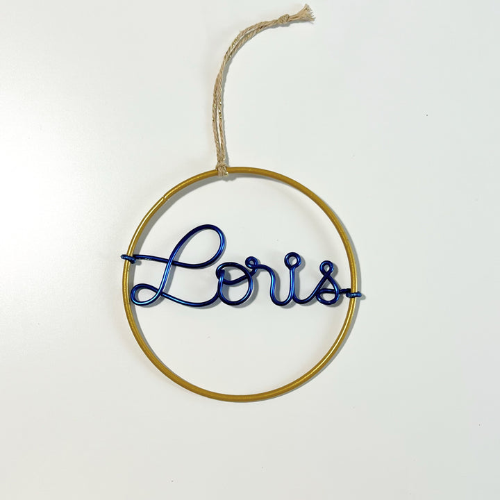 Mini couronne fil de fer à personnaliser