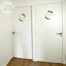 Charger l&#39;image dans la galerie, Couronne Prénom Fleurie à personnaliser