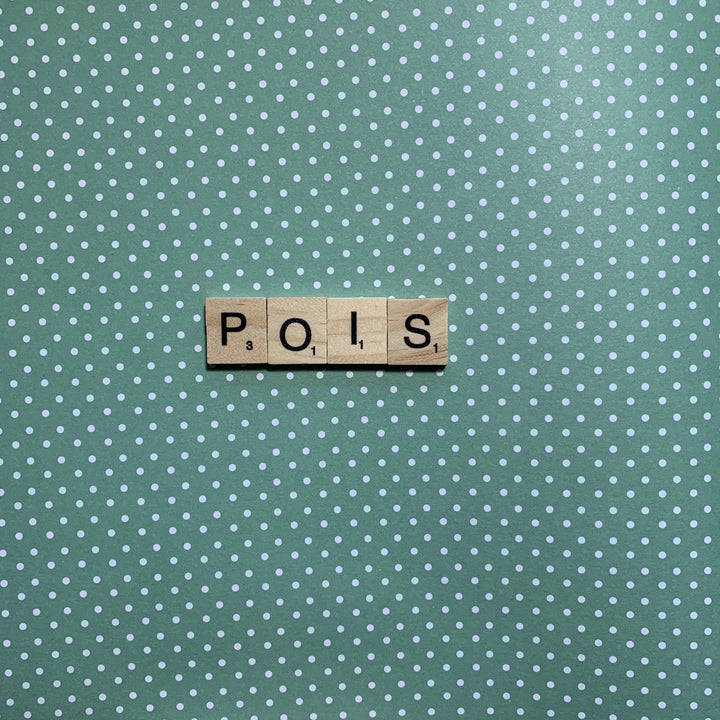 Cadre Scrabble Famille - Noir