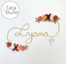 Charger l&#39;image dans la galerie, Prénom Fleuri  à personnaliser