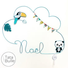 Charger l&#39;image dans la galerie, Mobile Prénom Nuage à personnaliser