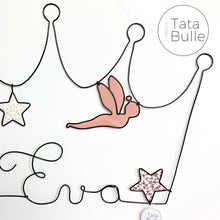 Charger l&#39;image dans la galerie, Mobile Prénom Couronne à personnaliser