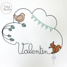 Charger l&#39;image dans la galerie, Mobile Prénom Nuage à personnaliser