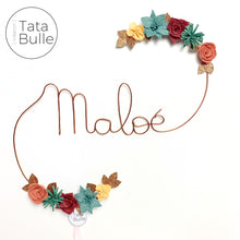 Charger l&#39;image dans la galerie, Prénom Fleuri  à personnaliser