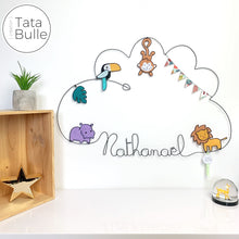 Charger l&#39;image dans la galerie, Mobile Prénom Nuage géant à personnaliser