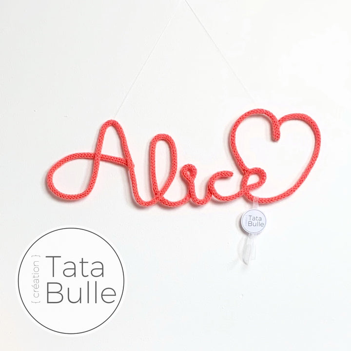 Tricotin à personnaliser