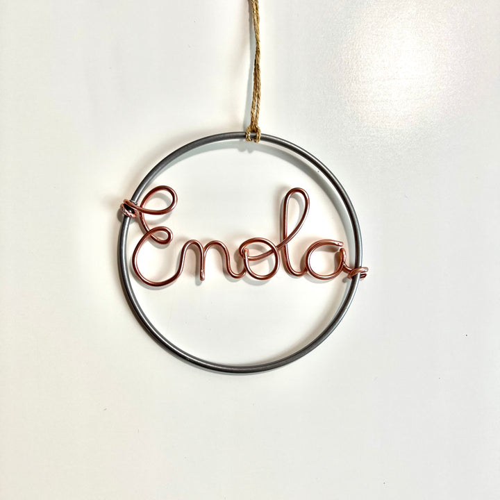 Mini couronne fil de fer à personnaliser