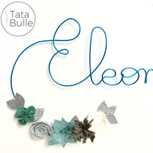 Charger l&#39;image dans la galerie, Prénom Fleuri  à personnaliser