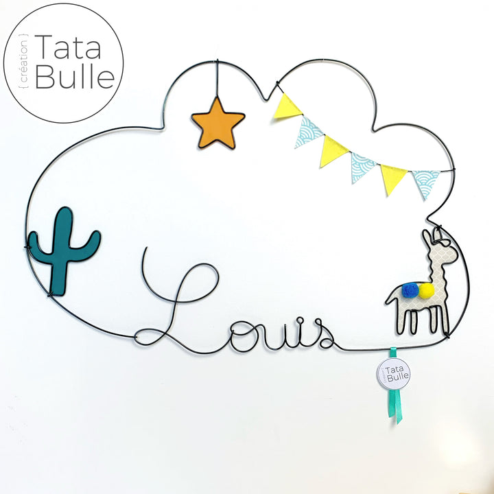 Mobile Prénom Nuage à personnaliser