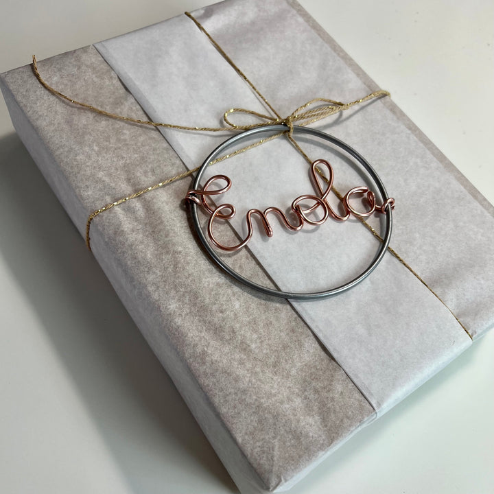 Mini couronne fil de fer à personnaliser