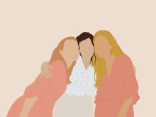 Charger l&#39;image dans la galerie, Illustration personnalisée - Trio