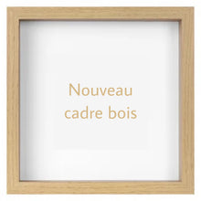 Charger l&#39;image dans la galerie, Cadre Scrabble Famille - Bois Clair